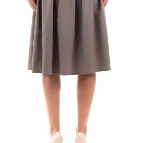 RRP €165 ROCCO RAGNI Pleated Skirt Size IT 42 / S HANDMADE in Italy New - Picture 3 of 9